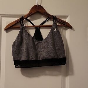 Champion Women's Gray Sports Bra